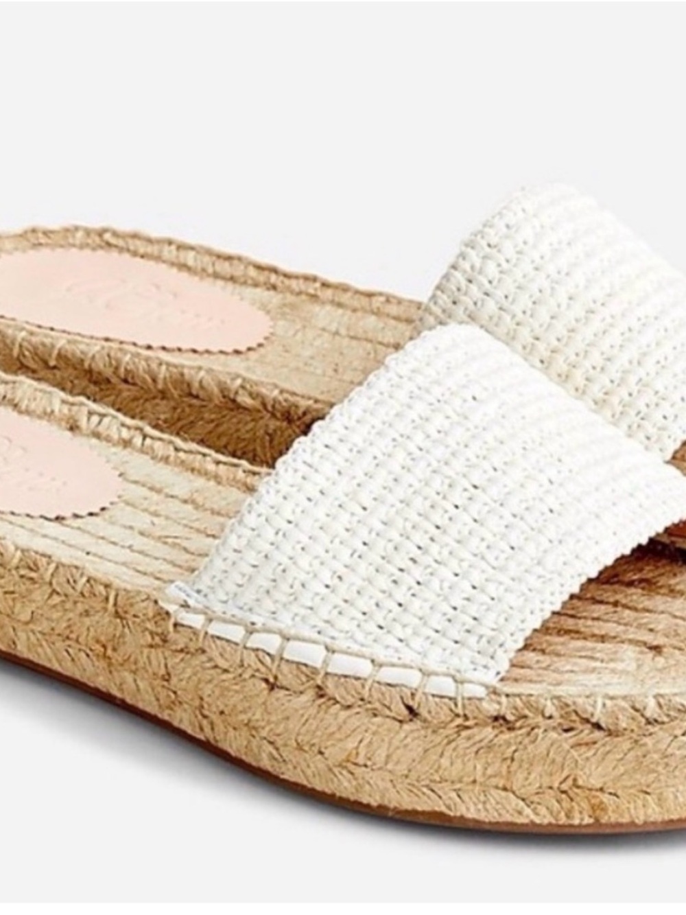 J. Crew Raffia Espadrille SSandals - Women